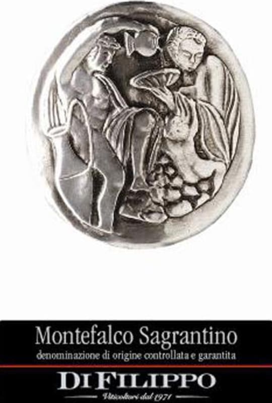 Di Filippo Sagrantino di Montefalco 2012 Front Label