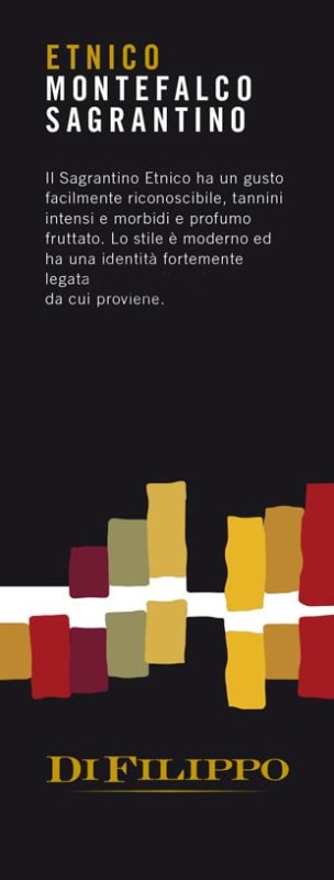 Di Filippo Montefalco Sagrantino Etnico 2011 Front Label
