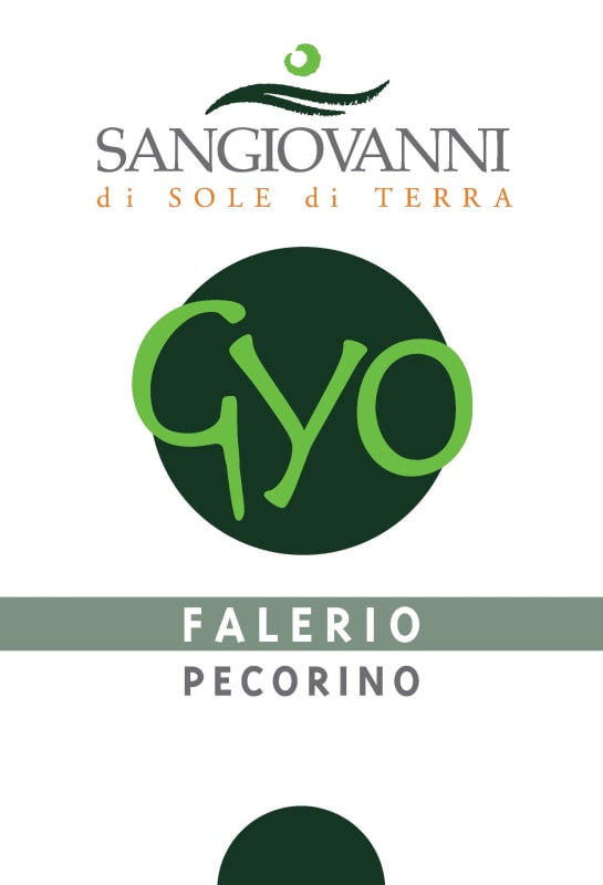 Pasini San Giovanni Falerio GYO Pecorino 2015 Front Label