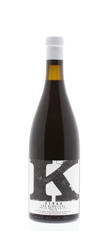 K Vintners The Beautiful Syrah 2014 Front Bottle Shot