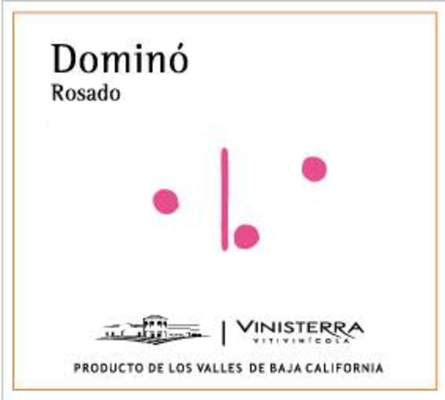 Vinisterra Domino Rosado 2015 Front Label