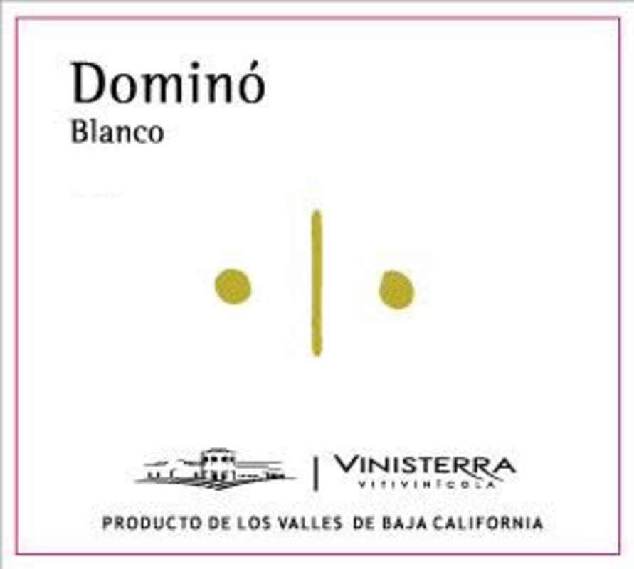 Vinisterra Domino Blanco 2015 Front Label