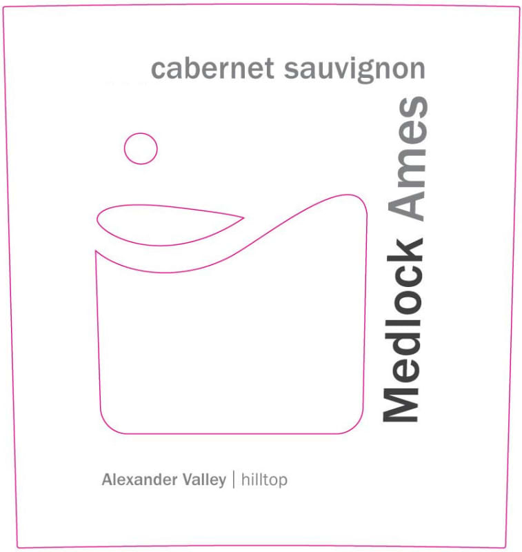 Medlock Ames Hilltop Cabernet Sauvignon 2009 Front Label