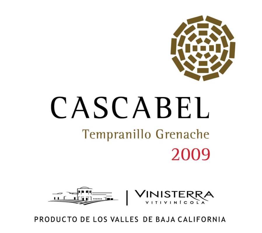 Vinisterra Cascabel Tempranillo Grenache 2009 Front Label