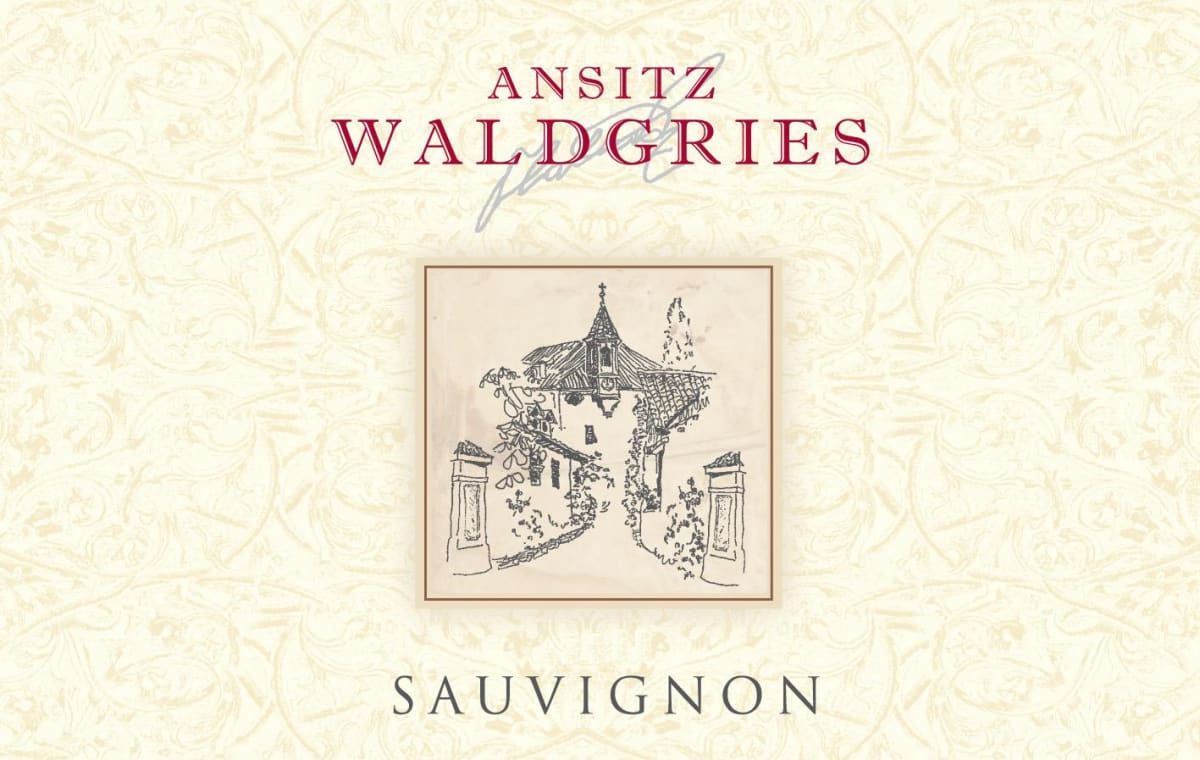 Ansitz Waldgries Sudtirol Sauvignon 2015 Front Label
