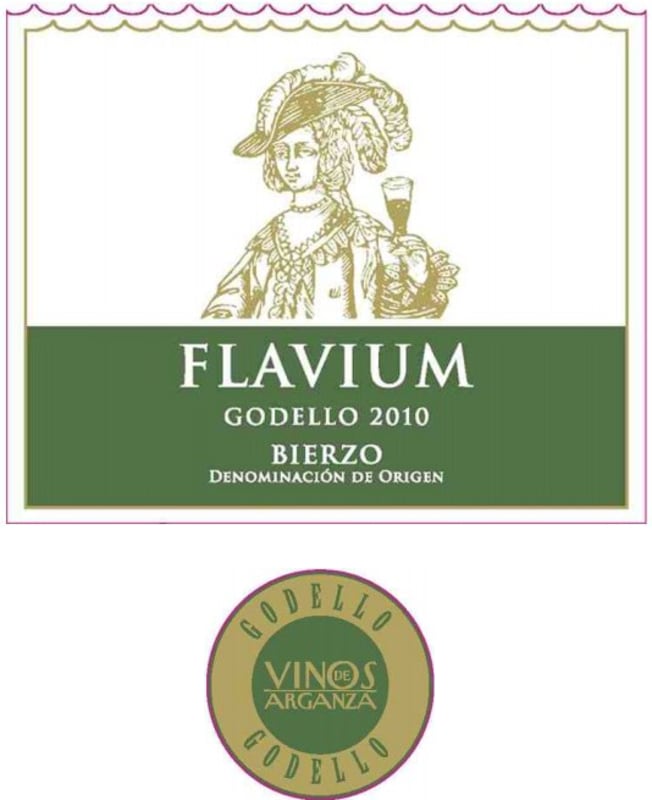 Vinos de Arganza Flavium Godello 2010 Front Label