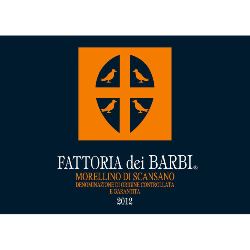 Fattoria dei Barbi Morellino di Scansano 2011 Front Label