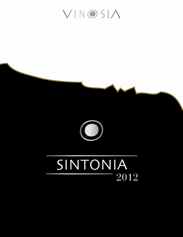 Vinosia Sintonia 2012 Front Label