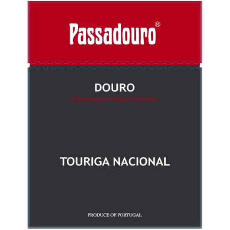 Quinta do Passadouro Touriga Nacional 2012 Front Label