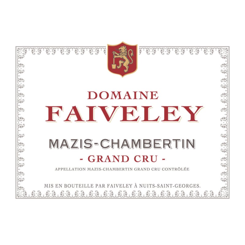 Faiveley Mazis-Chambertin Grand Cru 2011 Front Label