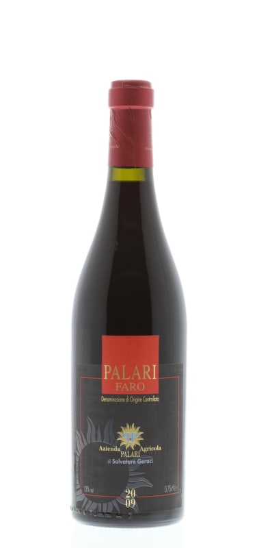 Palari Faro 2009 Front Bottle Shot