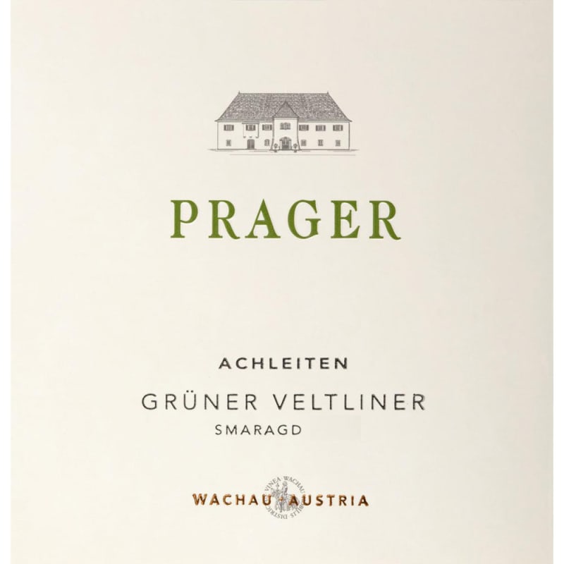 Prager Achleiten Smaragd Gruner Veltliner 2015 Front Label