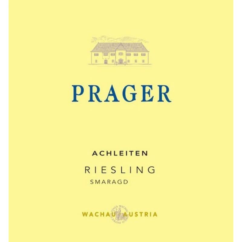 Prager Achleiten Smaragd Riesling 2015 Front Label