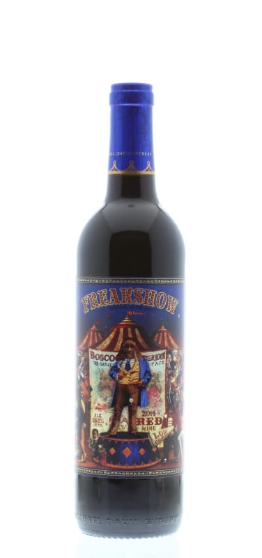 Michael David Winery Freakshow Red Blend 2014 Front Bottle Shot