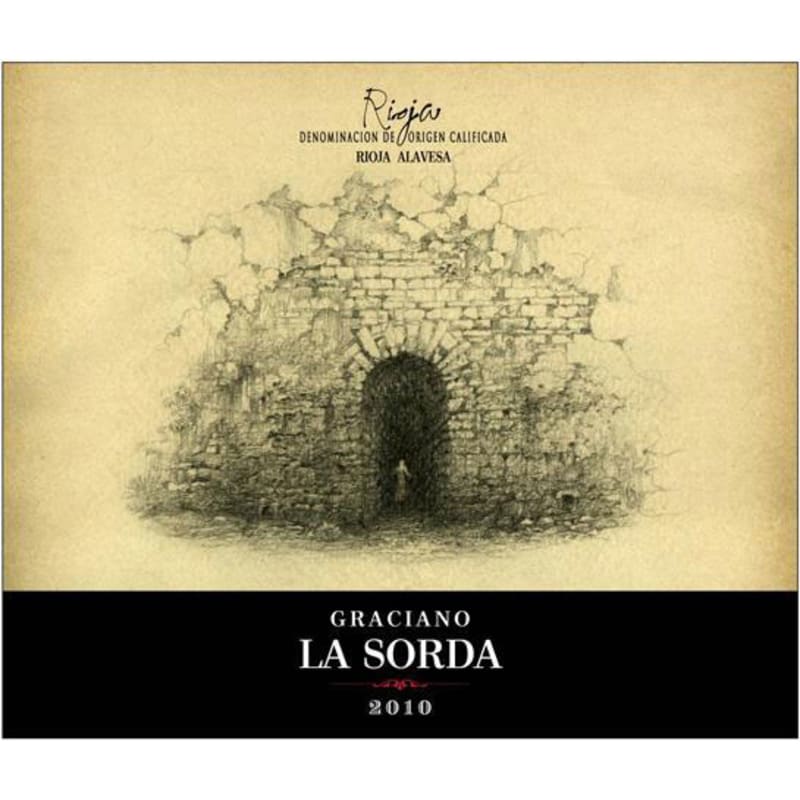 La Sorda Graciano 2010 Front Label