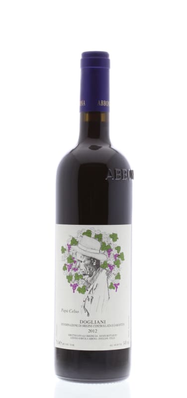 Abbona Dogliani Papa Celso Dolcetto 2012 Front Bottle Shot