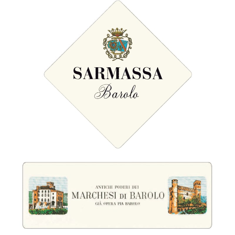 Marchesi di Barolo Barolo Sarmassa 2008 Front Label