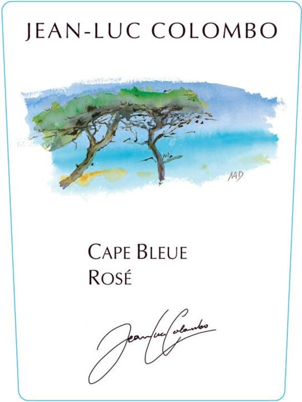 Jean-Luc Colombo Cape Bleue Coteaux d'Aix-en-provence Rose 2010 Front Label