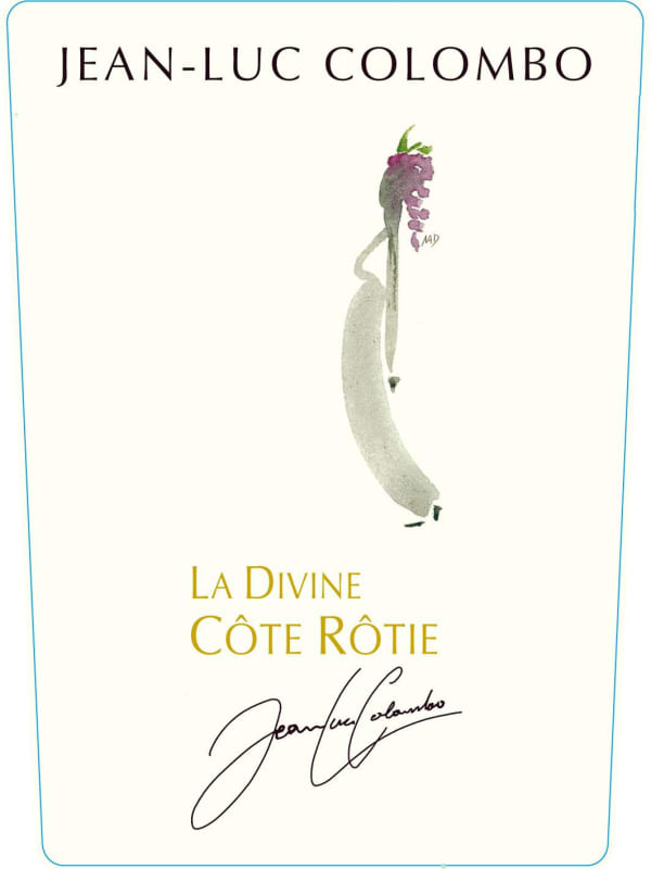 Jean-Luc Colombo Cote Rotie La Divine 2010 Front Label