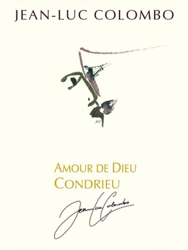 Jean-Luc Colombo Condrieu Amour de Dieu 2011 Front Label