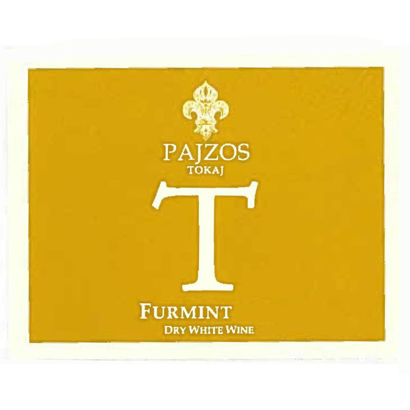 Chateau Pajzos Tokaji Dry Furmint 2015 Front Label