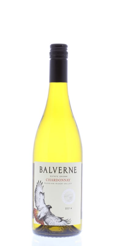 Balverne Unoaked Chardonnay 2014 Front Bottle Shot