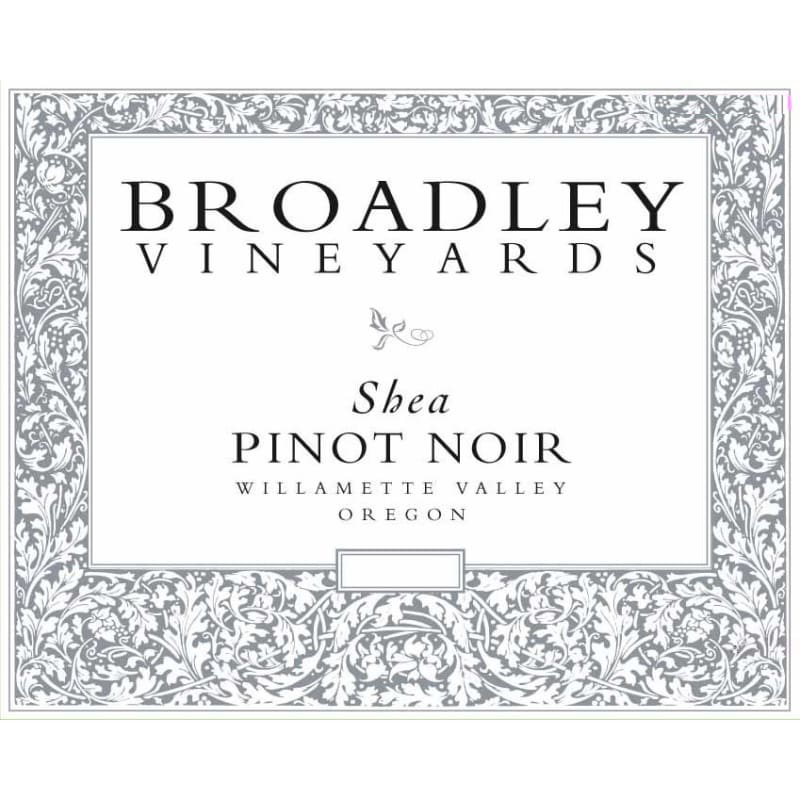 Broadley Shea Pinot Noir 2014 Front Label