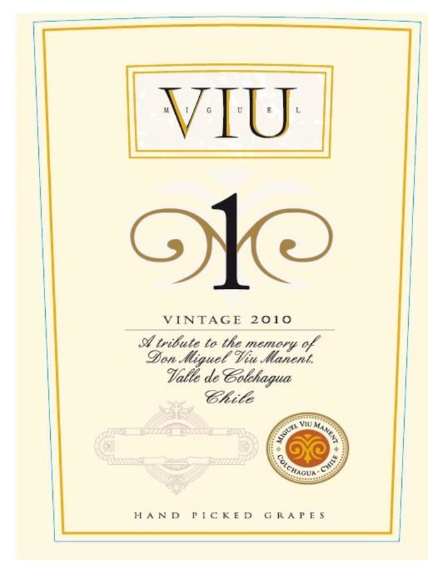 Viu Manent Viu 1 2010 Front Label