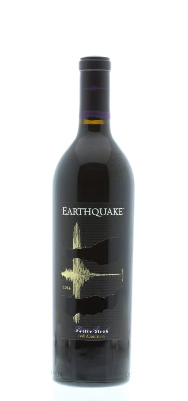 Michael David Winery Earthquake Petite Sirah 2014 Front Bottle Shot