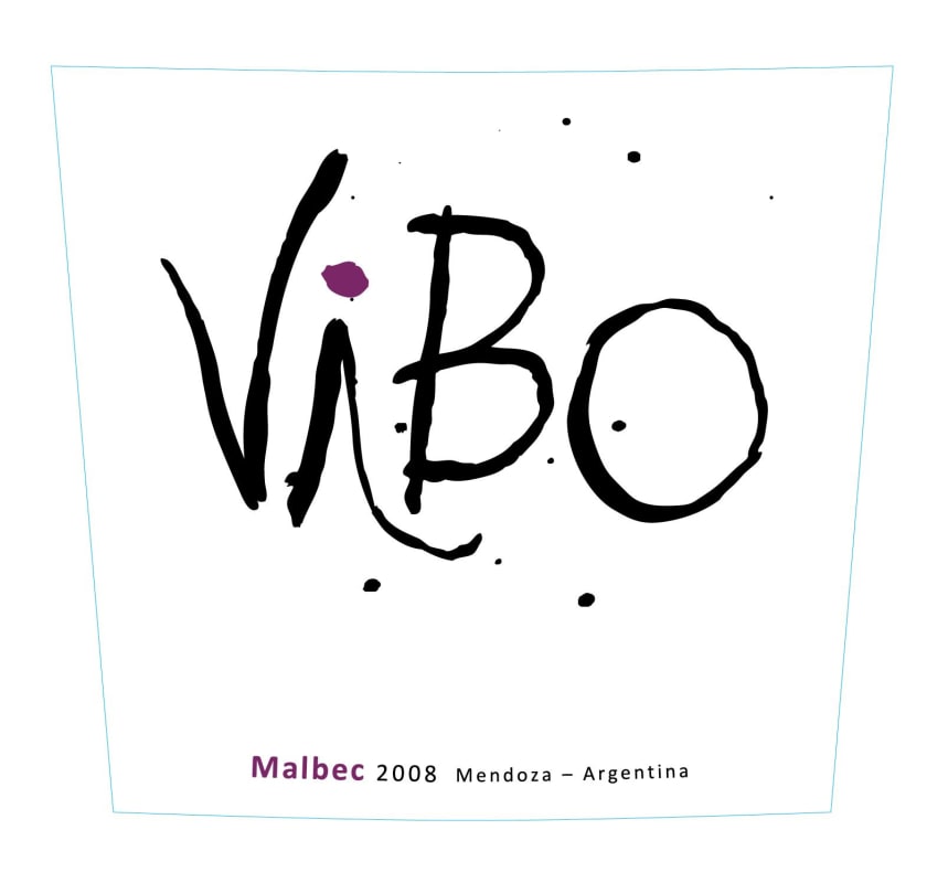 Viu Manent Vibo Malbec 2008 Front Label