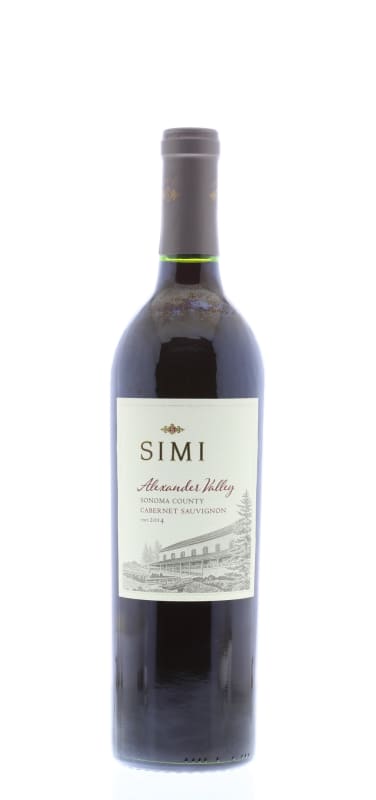 Simi Alexander Valley Cabernet Sauvignon 2014 Front Bottle Shot