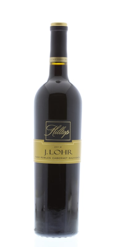 J. Lohr Hilltop Cabernet Sauvignon 2014 Front Bottle Shot