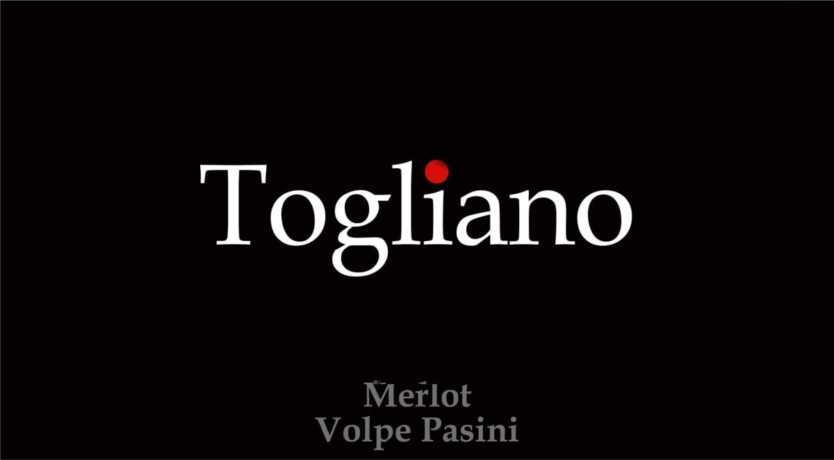 Volpe Pasini Togliano Merlot 2005 Front Label