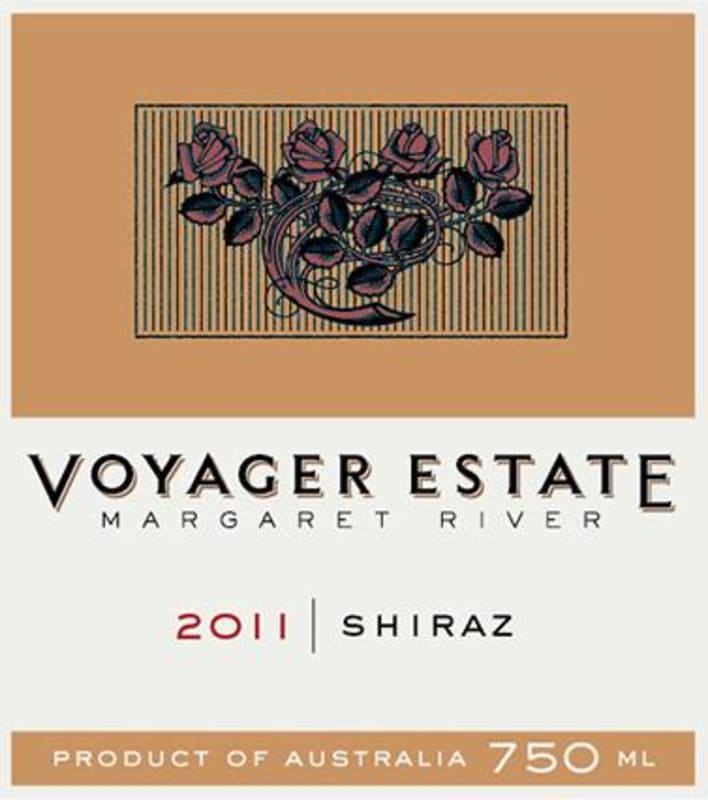 Voyager Estate Shiraz 2011 Front Label