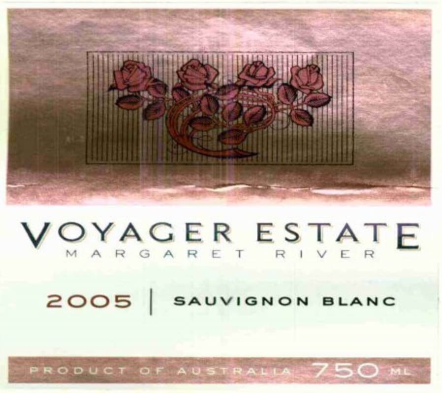 Voyager Estate Sauvignon Blanc 2005 Front Label