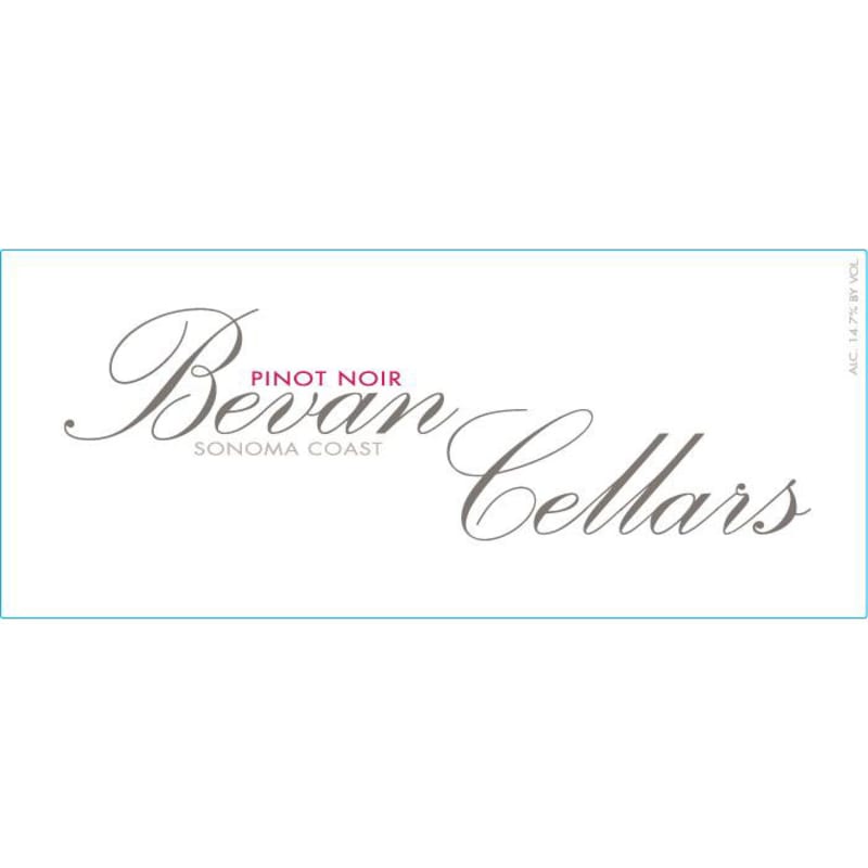 Bevan Cellars Summit 2114 Pinot Noir 2014 Front Label