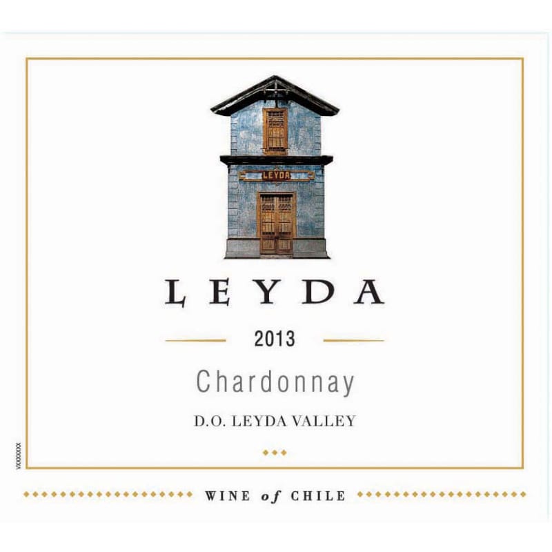 Leyda Chardonnay 2013 Front Label
