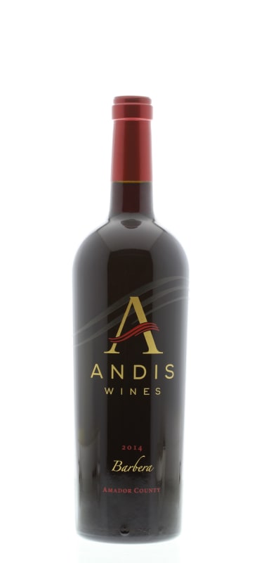 Andis Barbera 2014 Front Bottle Shot