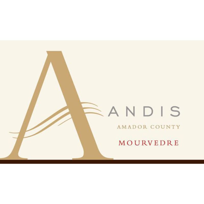 Andis Mourvedre 2012 Front Label