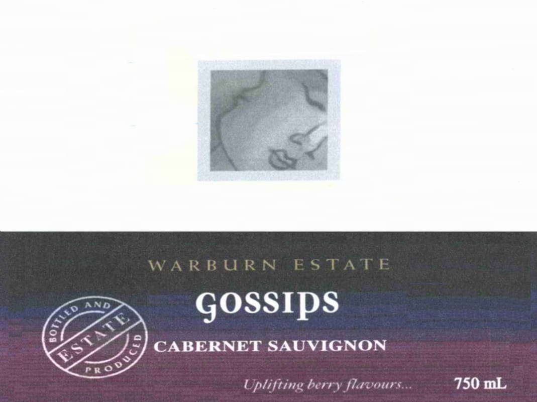 Warburn Gossips Cabernet Sauvignon 2011 Front Label