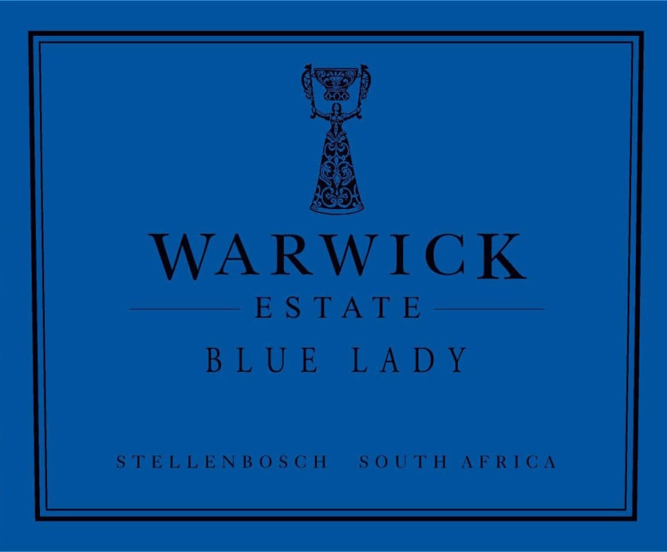 Warwick Blue Lady 2013 Front Label