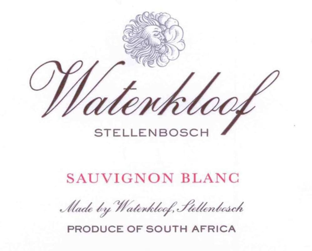 Waterkloof Sauvignon Blanc 2015 Front Label