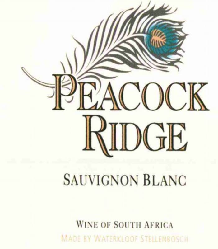 Waterkloof Peacock Ridge Sauvignon Blanc 2016 Front Label