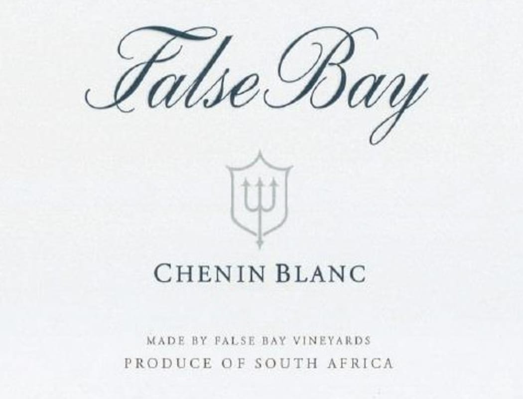 Waterkloof False Bay Chenin Blanc 2013 Front Label