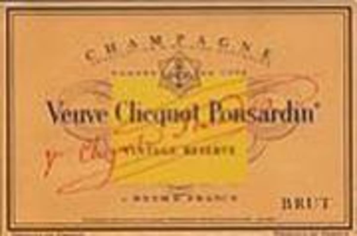 Veuve Clicquot Vintage Brut (half-bottle) 1995 Front Label