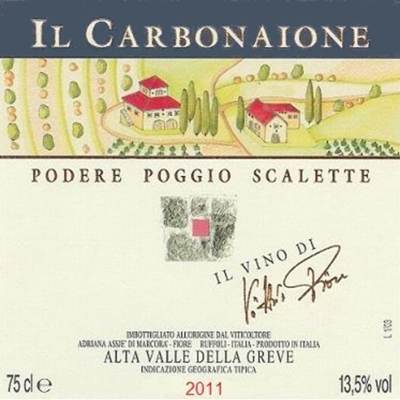 Poggio Scalette Il Carbonaione (1.5 Liter Magnum) 2011 Front Label
