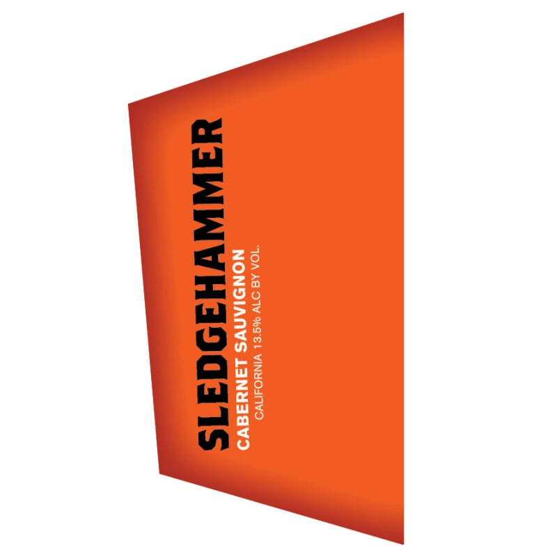 Sledgehammer Cabernet Sauvignon 2014 Front Label