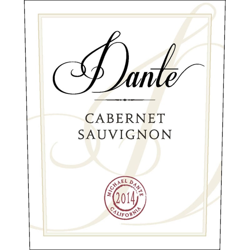 Dante Cabernet Sauvignon 2014 Front Label