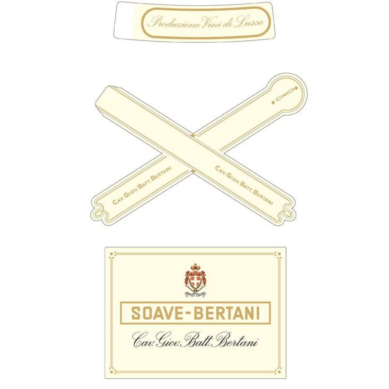 Bertani Vintage Edition Soave 2014 Front Label
