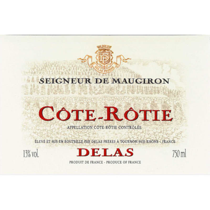 Delas Cote Rotie Seigneur de Maugiron (1.5 Liter Magnum) 2010 Front Label